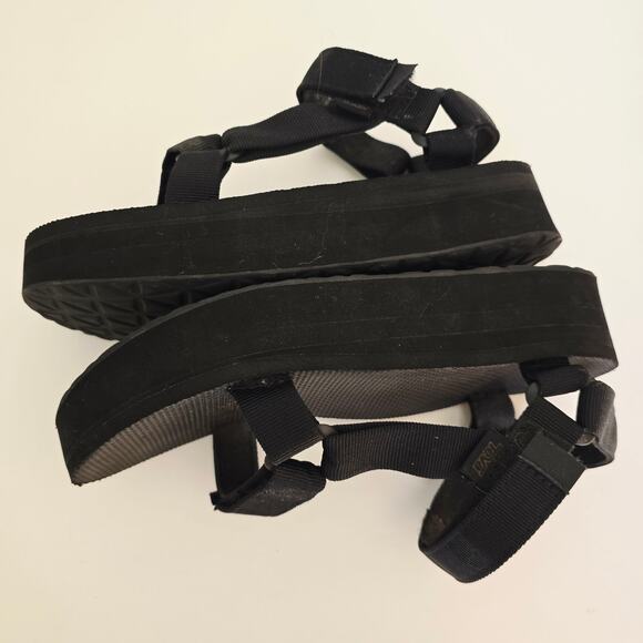 Teva Flatform Universal Sandal Black Size 9 - Picture 5 of 8